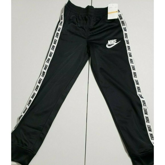 Nike 2-Pc Logo Track Suit Jacket & Pants Set Boys Size 7 Black 86D699-023 - Picture 9 of 10